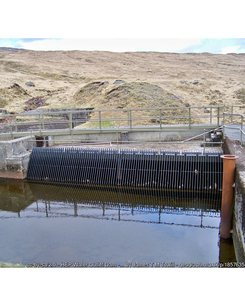 HEP Water Outlet Dam - Screening Prior To Intake