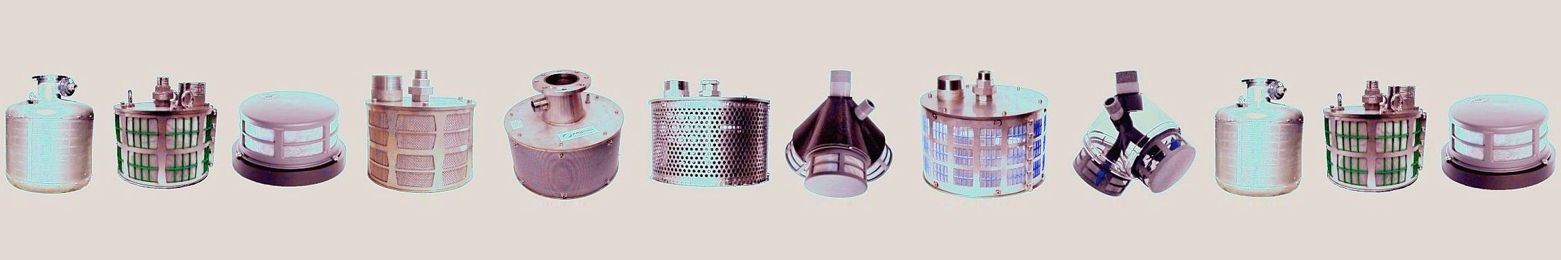 Rotorflush self-cleaning filters come in all shaps and sizes to suit all pump intakes