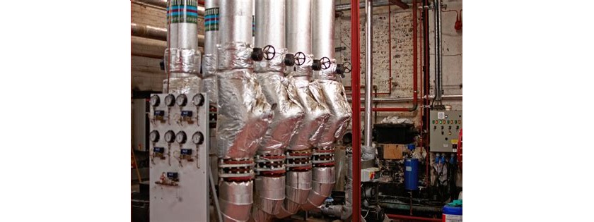 Detail of Edinburgh University Heat Pump System