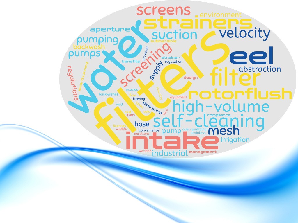 Word cloud for large volume filters