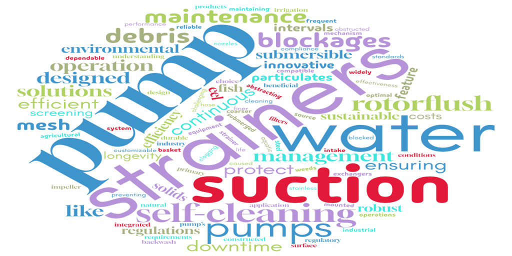Pump Suction Strainer Wordcloud