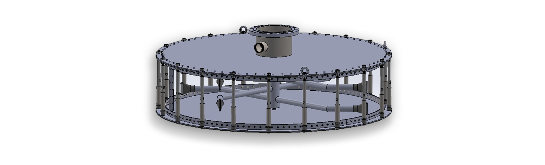 custom designed filter for low water levels