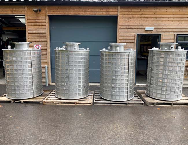 RF1100-1100 AR strainers ready to be shipped