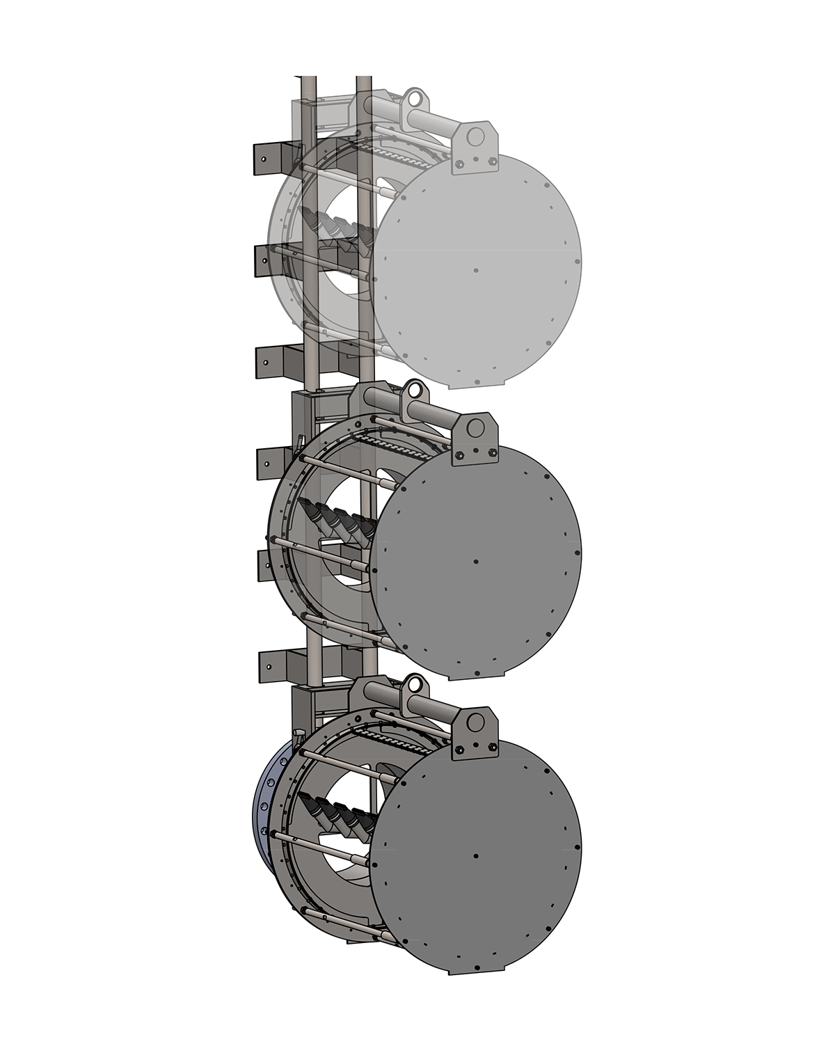 Quick Release Guide Rail Graphic