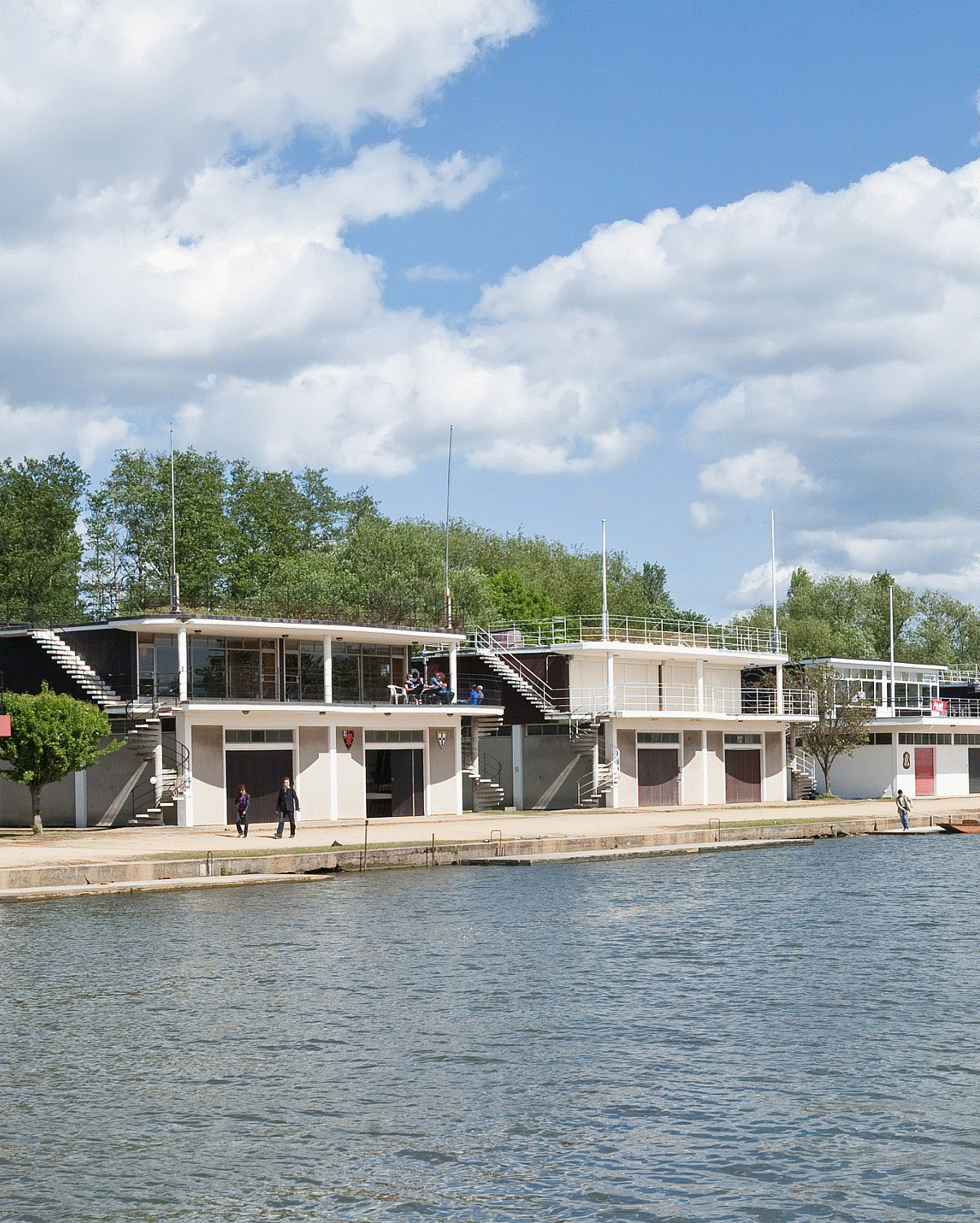 Riverside building