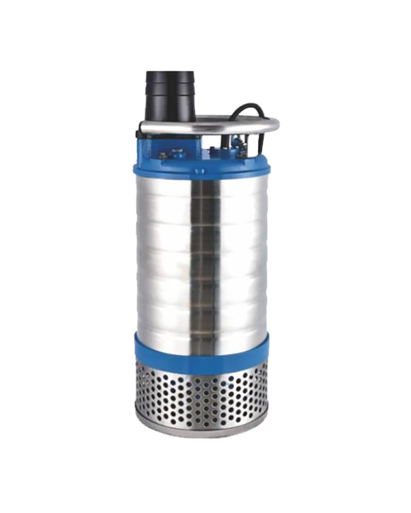 Typical submersible pump with next to useless Pump Inlet Screen