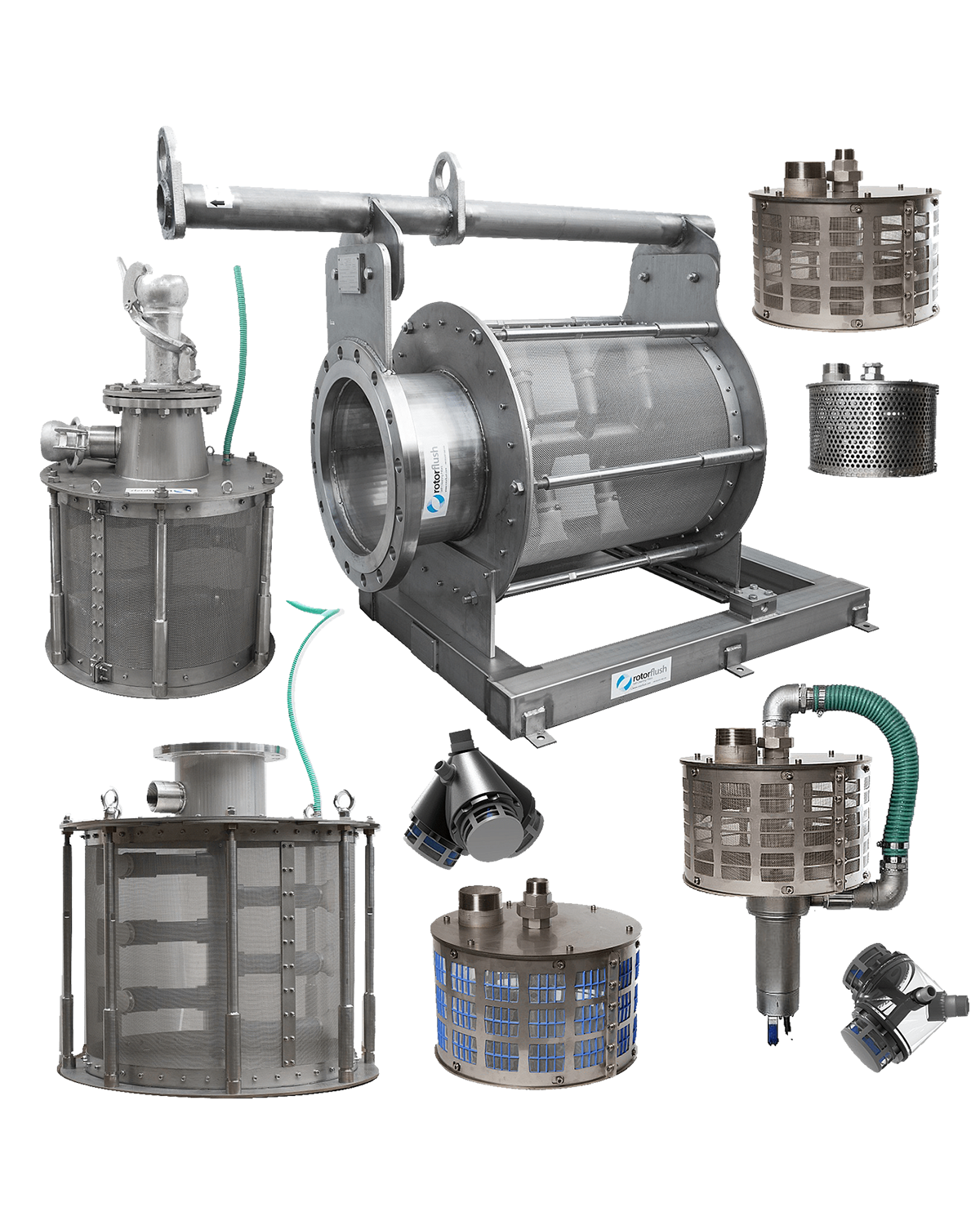 All Kinds Of Automatic Self-Cleaning Suction Intake Filters And Screens