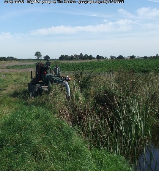 Nasty old irrigation pump