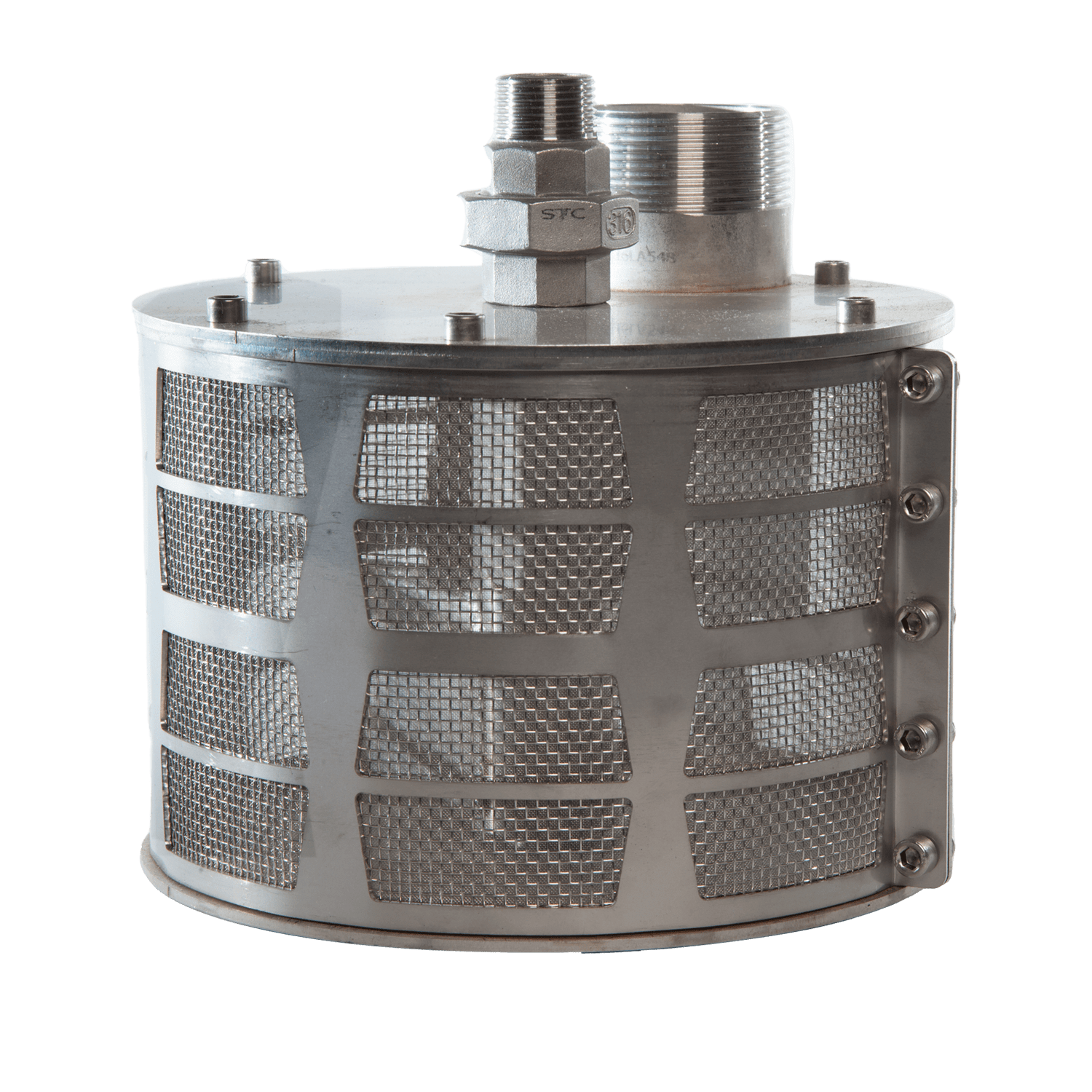 RF200 self-cleaning filter fitted with woven mesh