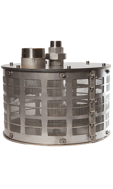 An RF400AR stainless steel 1 mm mesh