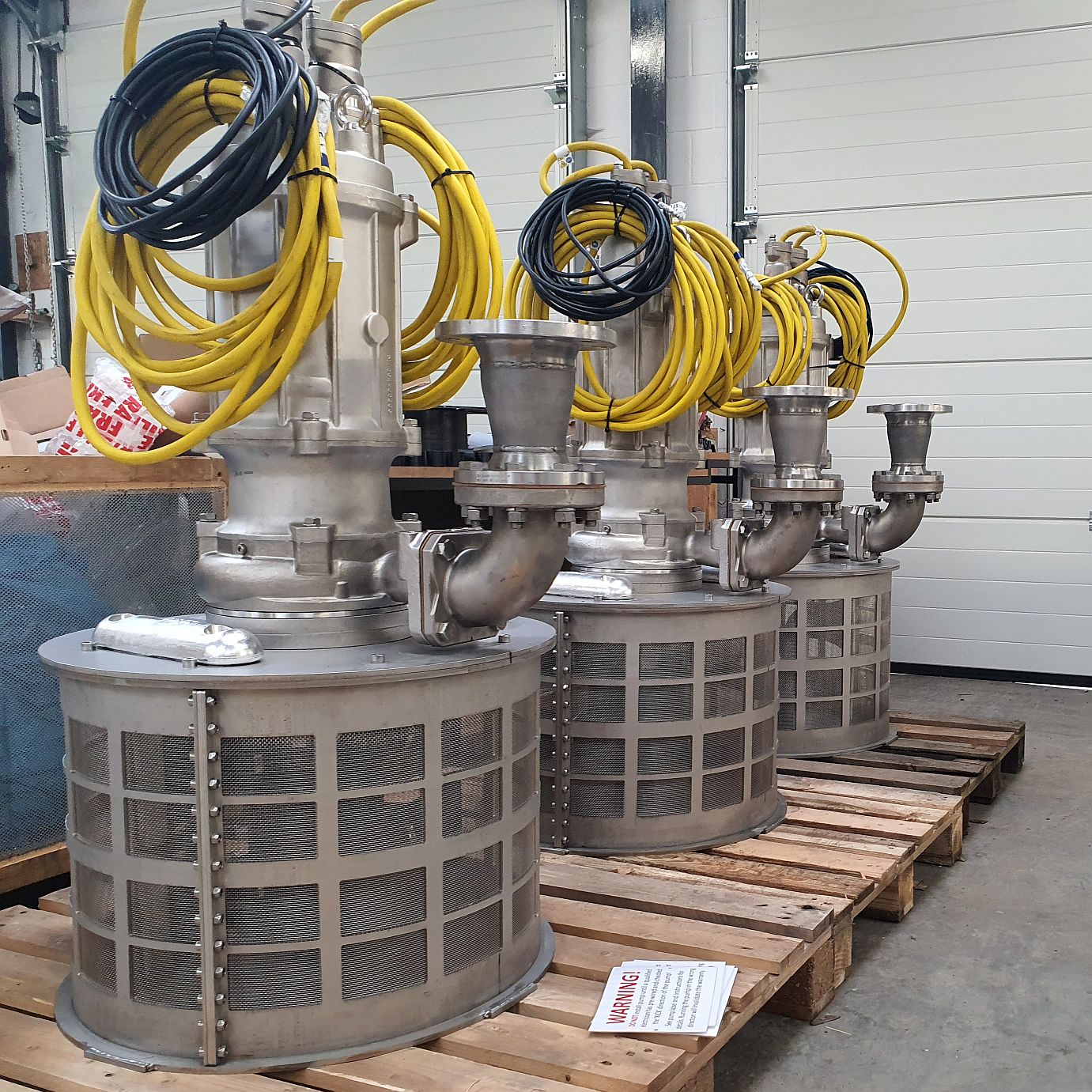 RUBI Seawtare SFQ filterpumps ready for Liverpool