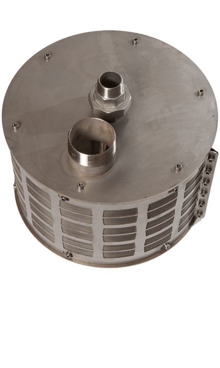 RF400 self-cleaning basket strainer