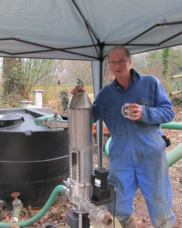 MD Jim Prototyping a new self-cleaning filter product