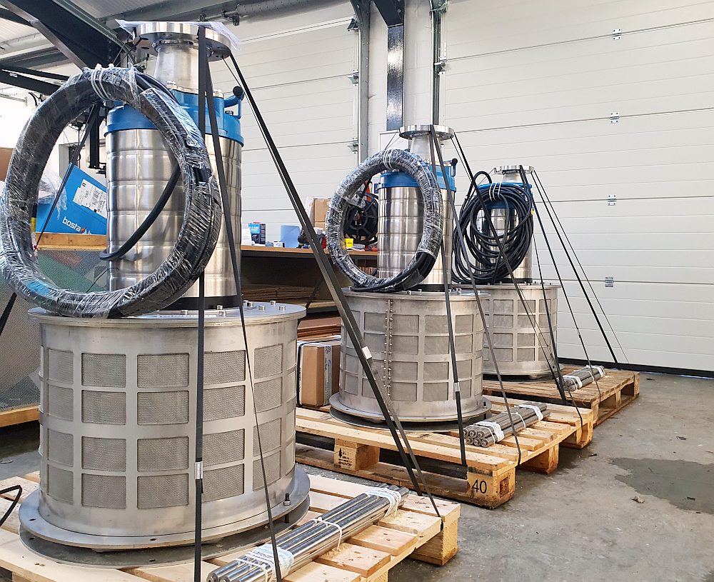 Topaz Filterpumps™ ready to go
